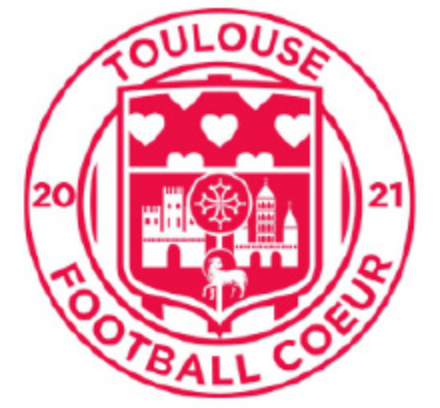 Logo du Toulouse Football Coeur, une façade sur la vie.